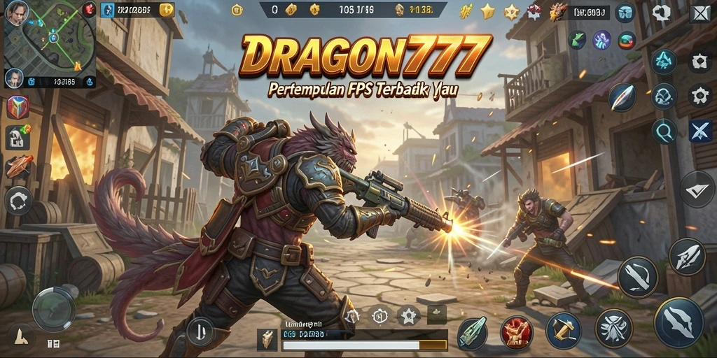 Tampilan menarik dari gameplay DRAGON777 yang penuh aksi FPS.