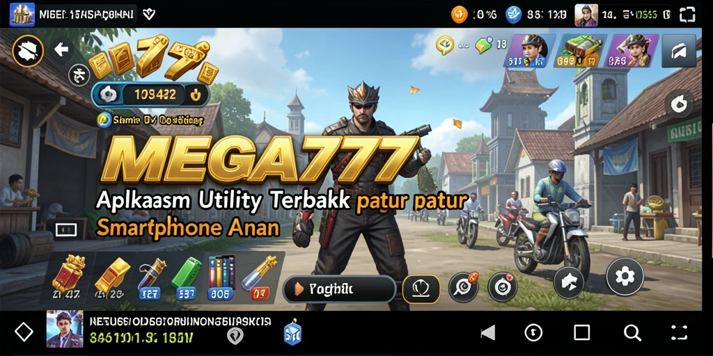 Tampilan antarmuka MEGA777 yang intuitif dan efisien.
