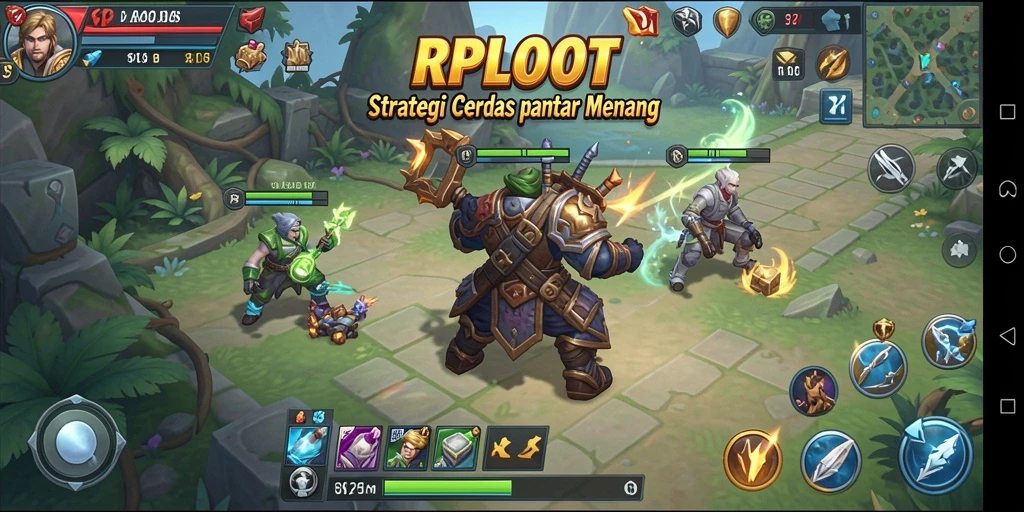 Gameplay seru RPLOOT dengan visual yang menawan.