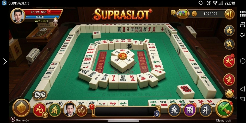 Tampilan gameplay SUPRASLOT yang seru dan penuh warna.